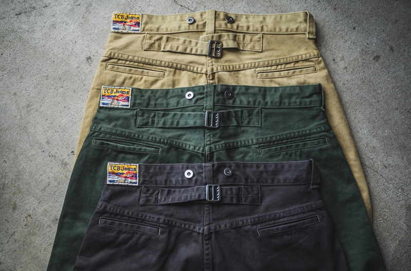 TCB jeans TCBジーンズ Cat Worker Pants キャットワーカーパンツ フリスコパンツ