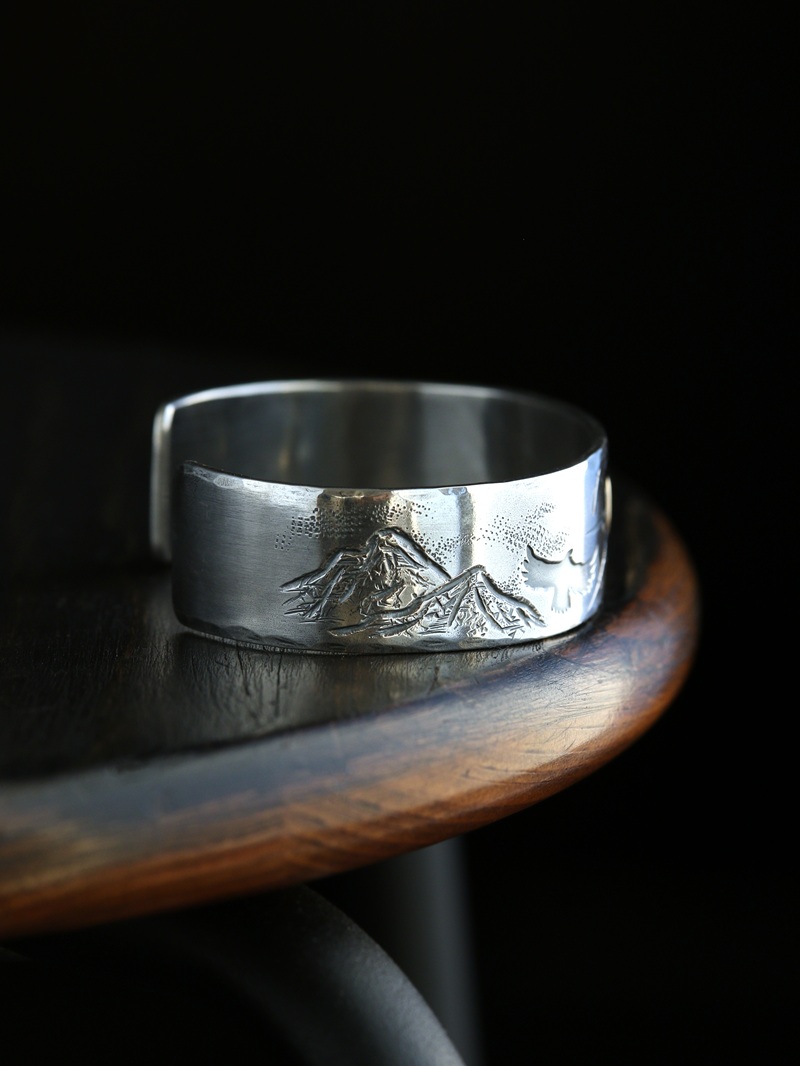 Hemlock ヘムロック 別注 Two Eagle Bangle トゥー イーグル バングル