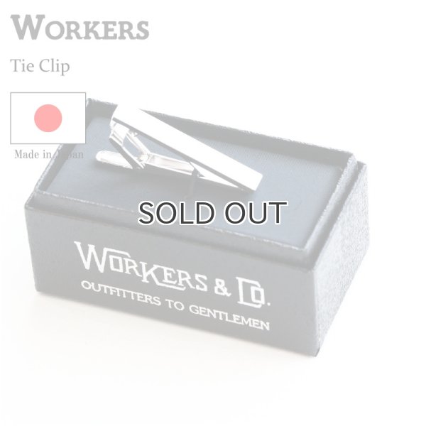 画像1: WORKERS ワーカーズ Tie Clip タイクリップ ボーダー  (1)