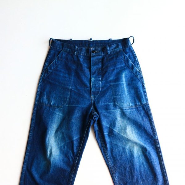 画像1:  Aging sample   TCB jeans  SEAMENS TROUSERS   (1)