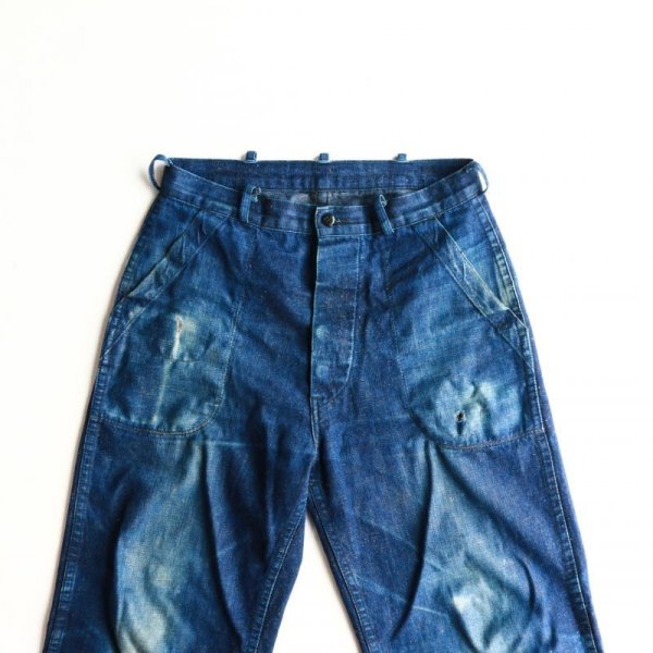 画像1:  Aging sample   TCB jeans  SEAMENS TROUSERS   (1)
