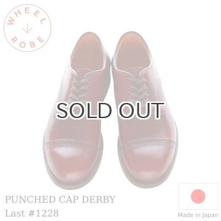 WHEEL ROBE ウィールローブ PUNCHED CAP DERBY Last #1228
