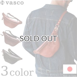 vasco ヴァスコ LEATHER WAIST BAG -SMALL レザーウエストバッグ