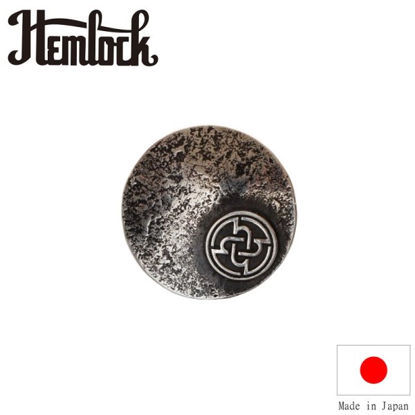 画像1: hemlock  ヘムロック  Hcircle Logo Feather Concho  フェザーコンチョ  (1)