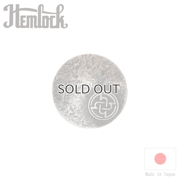 画像1: hemlock  ヘムロック  Hcircle Logo Feather Concho  フェザーコンチョ  (1)