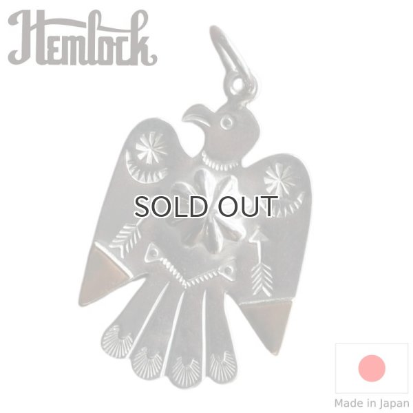 画像1: hemlock  ヘムロック  Repousse Thunderbird top K18  リポウズサンダーバード 18金  (1)