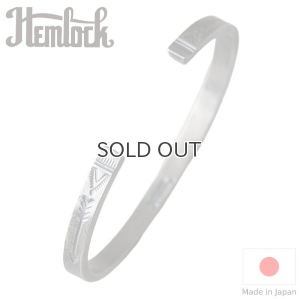 画像1: hemlock  ヘムロック  End Arrow Bangle  エンドアローバングル  (1)