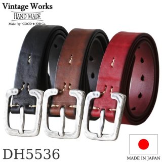 Vintage Works ヴィンテージワークス Leather belt 7Hole レザーベルト