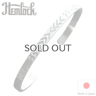 ヘムロック　バングル　ハンドメイド　925 Hemlock hemlock ヘムロック Stamp Bangle スタンプバングル Qurious