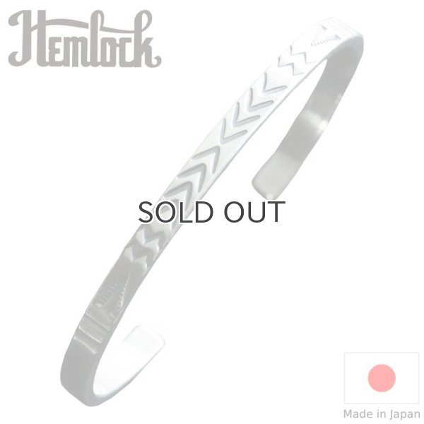 画像1: hemlock  ヘムロック  Stamp Bangle  スタンプバングル  (1)