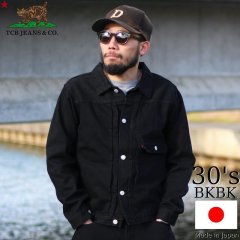 TCB jeans TCBジーンズ 30's Jacket Black/Black 30'sジャケット ブラック