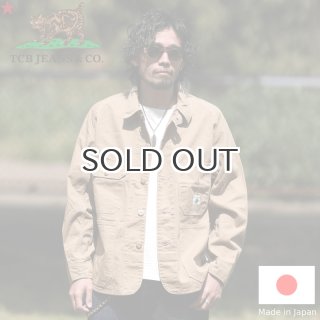 TCB jeans TCBジーンズ Cat Head Jacket Khaki Drill キャットヘッド