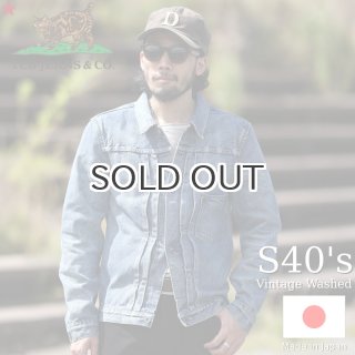 TCB jeans TCBジーンズ Vintage Washed S40's Jacket ヴィンテージ