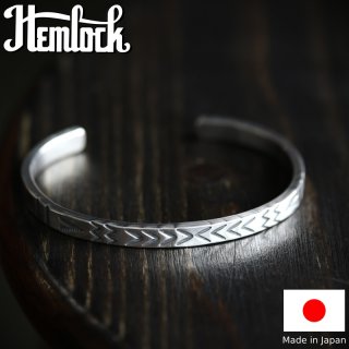 HEMLOCK ヘムロック バングル hemlock ヘムロック RB Forged bangle -silver シルバーバングル